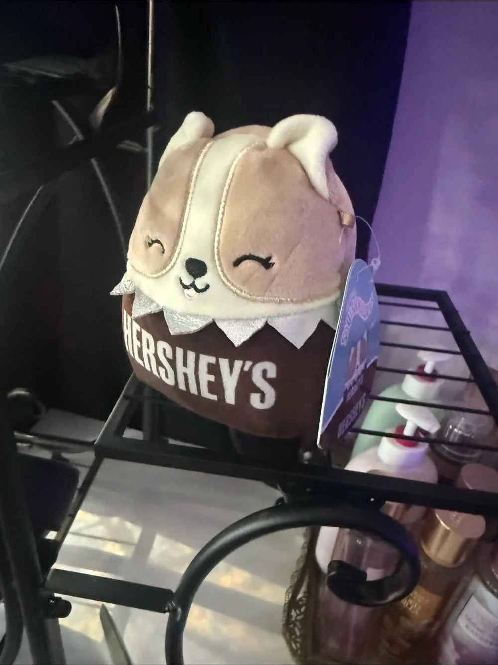 Squishmallows Brown & Cream Hershey's Plush Pals